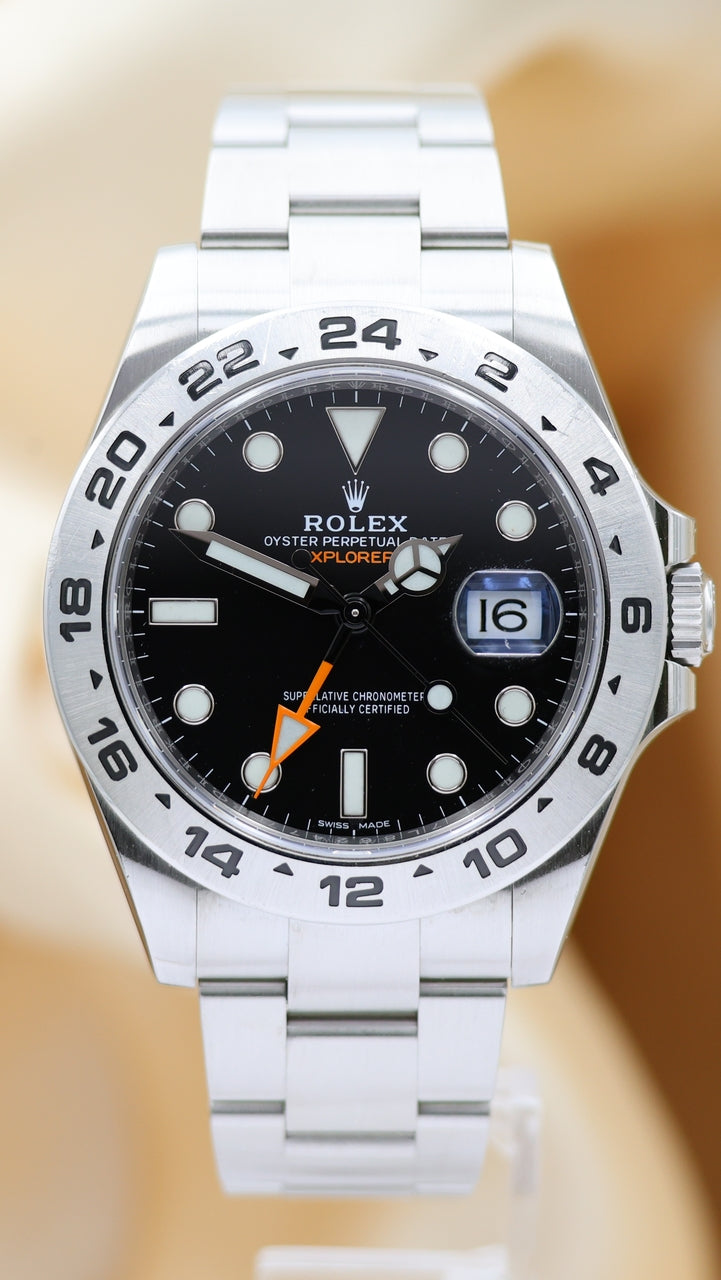 Rolex Explorer II 42mm Automatik Herrenuhr	 216570 Box + og. Papiere