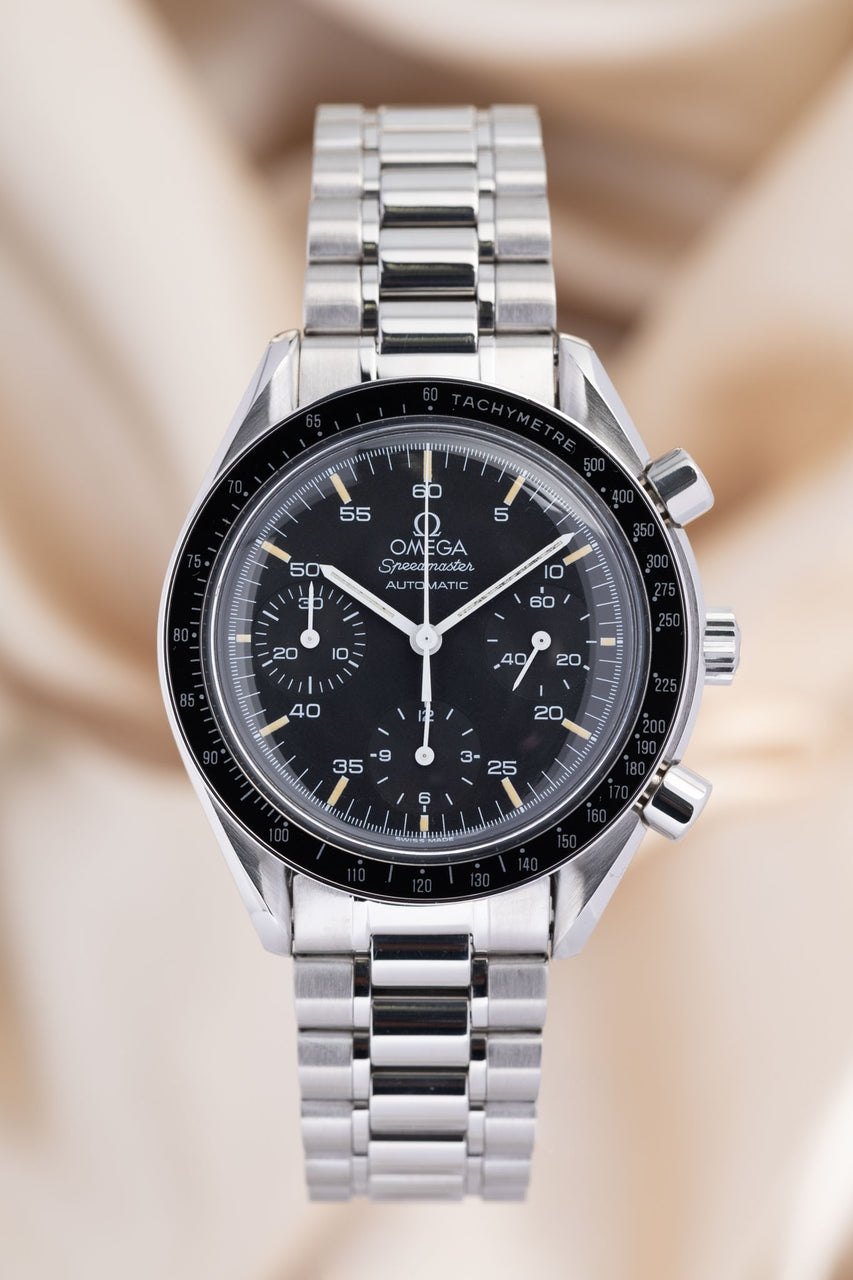 Omega Speedmaster Reduced 39mm Automatik 35105000 - Thumbnail