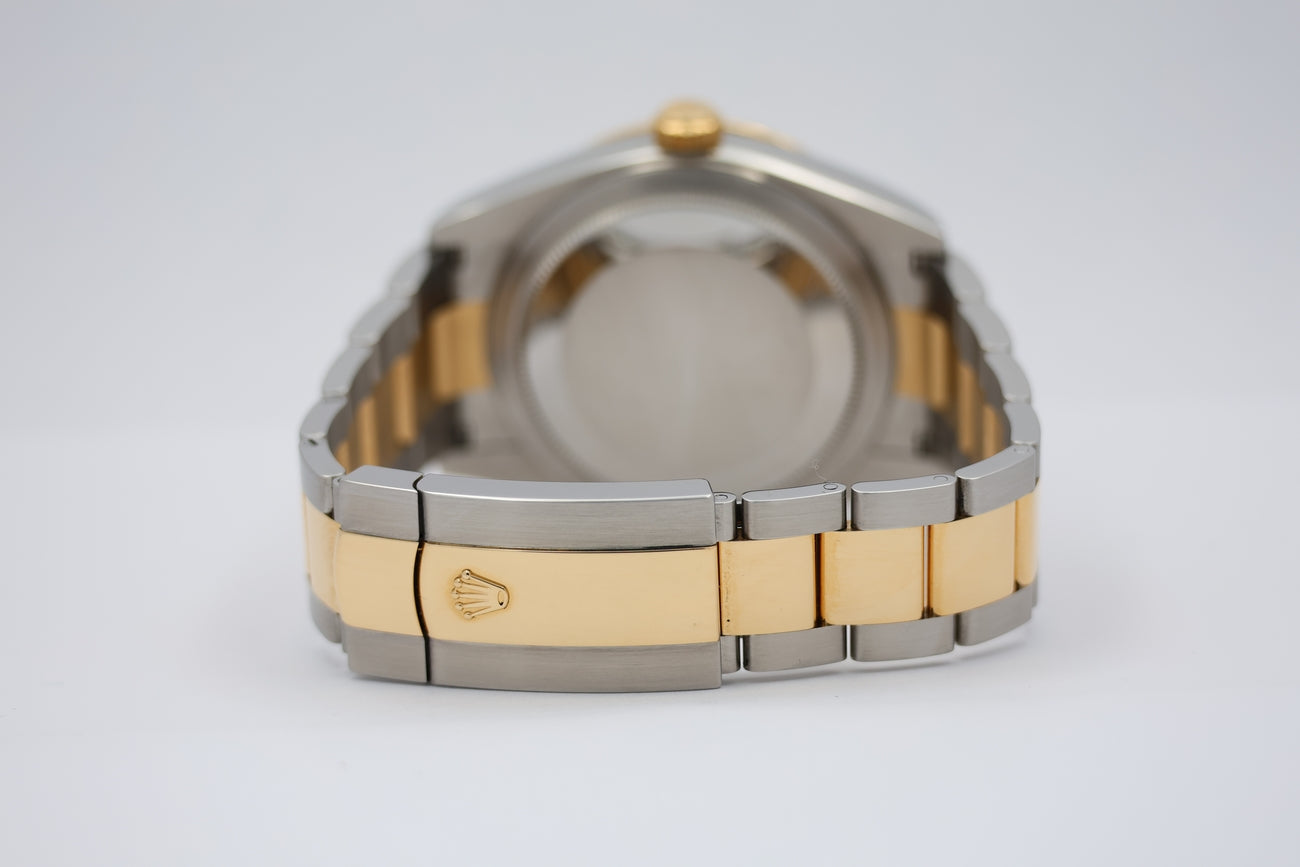 Rolex Oyster Perpetual Sky-Dweller Stahl/Gold Automatik 326933 Box + og. Papiere