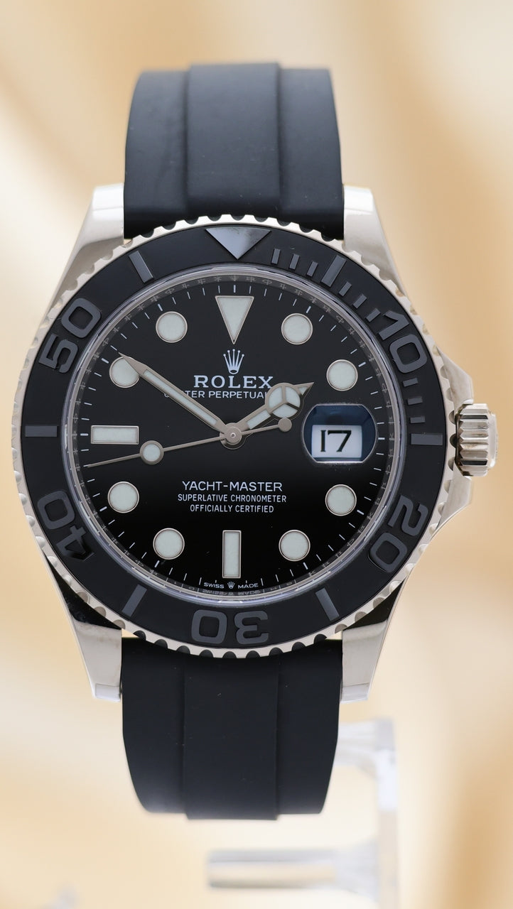 Rolex Yacht-Master 42 Weißgold Automatik Herrenuhr 226659 - Thumbnail