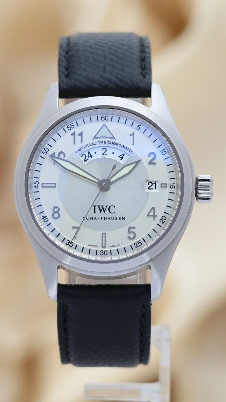 IWC Fliegeruhr Spitfire UTC Herrenuhr 39mm IW325107 - Thumbnail