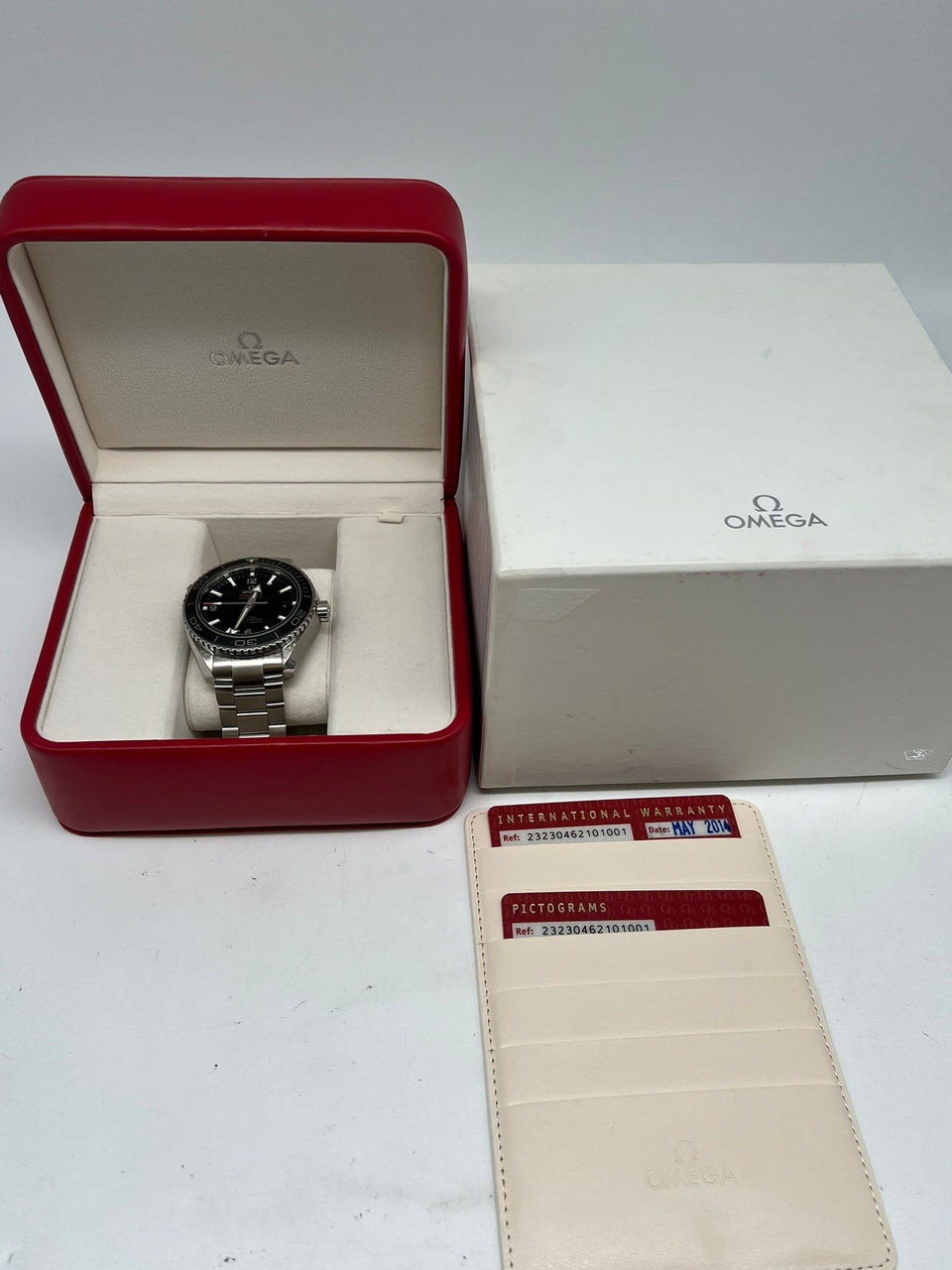 Omega Seamaster Planet Ocean 46mm Automatik  23230462101001 Box + og. Papiere