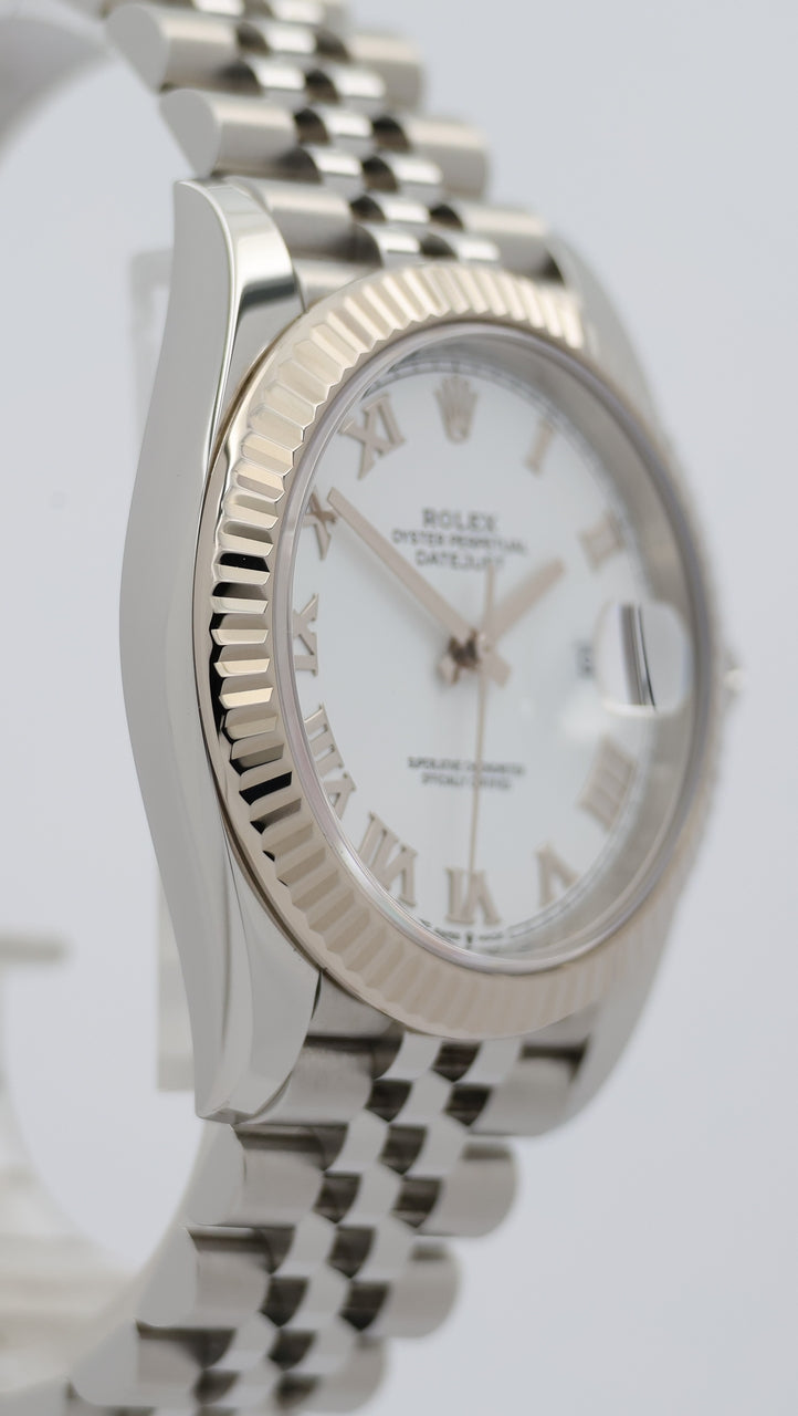 Rolex Datejust 41mm Automatik Herrenuhr Jubilee 126334 - Detailansicht 8