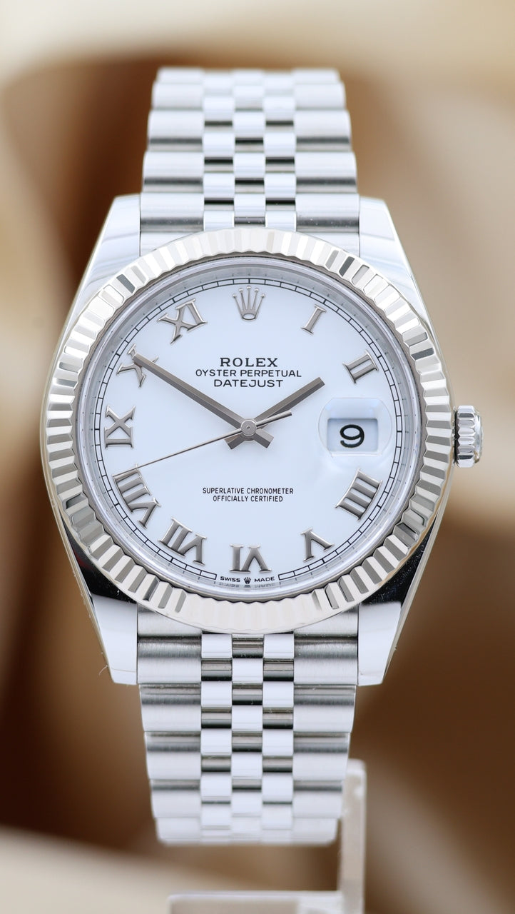 Rolex Datejust 41mm Automatik Herrenuhr Jubilee 126334 - Thumbnail