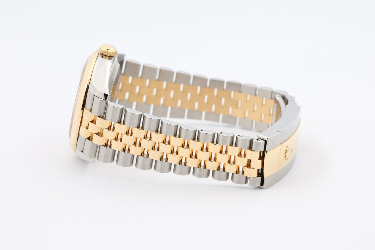 Rolex Datejust 36 Diamond Dial Stahl/Gold Jubilee 126233 - Detailansicht 6
