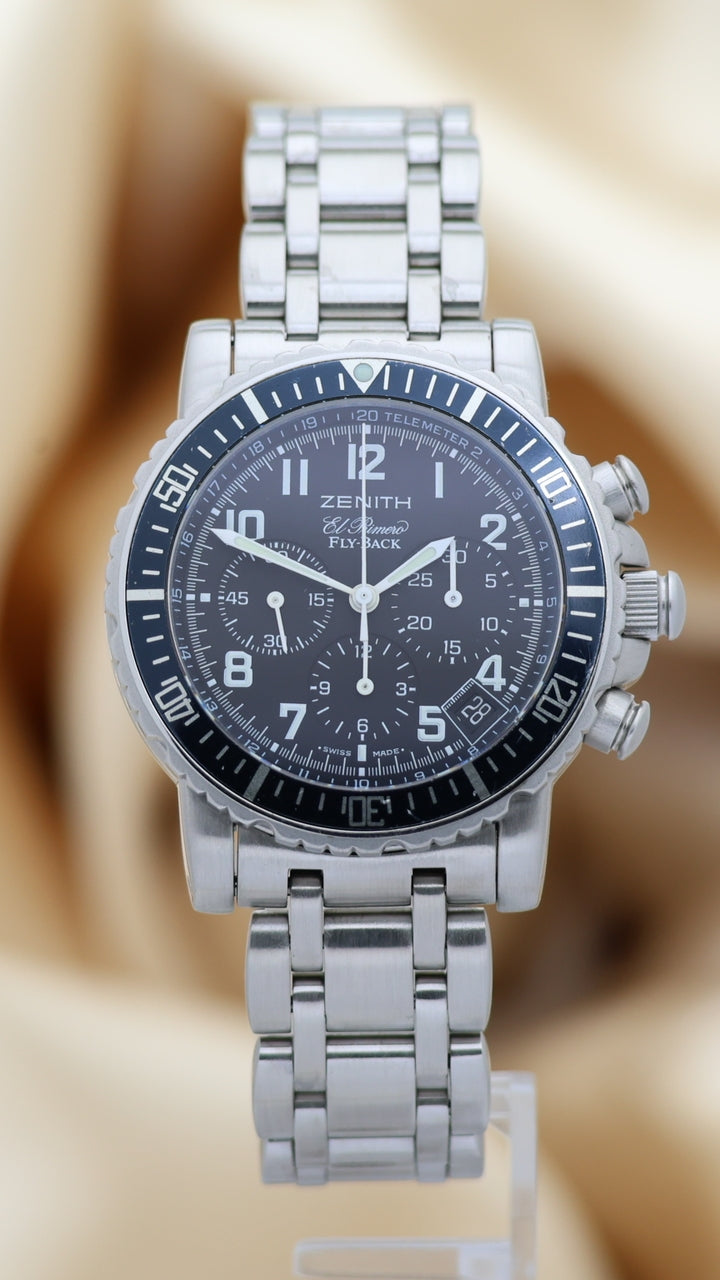 Zenith El Primero Rainbow Flyback 40mm Automatik  01020470405 - Thumbnail