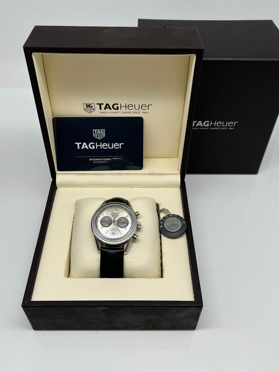 Tag Heuer Carrera Calibre 18 39mm Automatik  CAR221A - Papiere und oder Lieferumfang