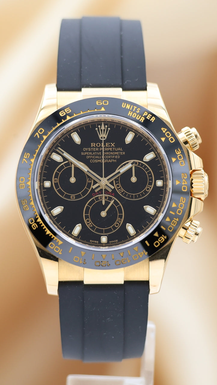 Rolex Cosmograph Daytona Oysterflex Gelbgold 40mm 116518LN - Thumbnail