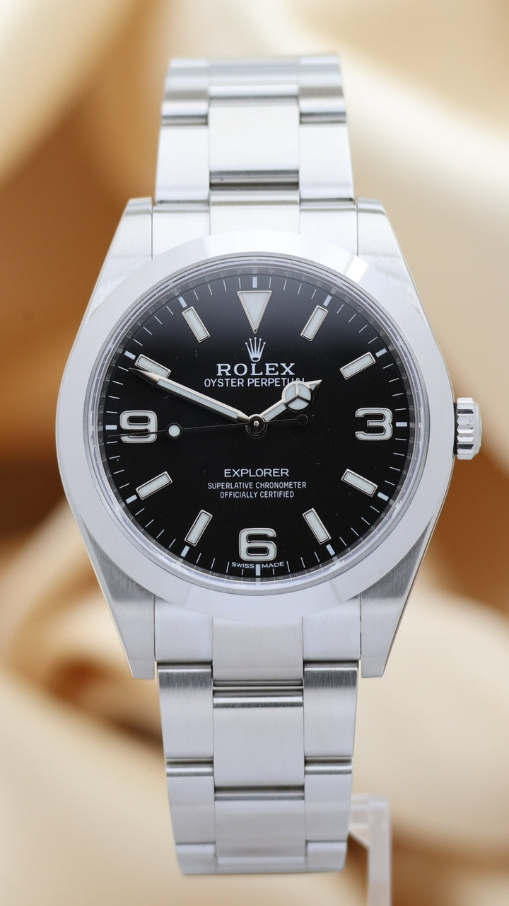 Rolex Explorer I 39mm Automatik Herrenuhr 214270 - Main product image