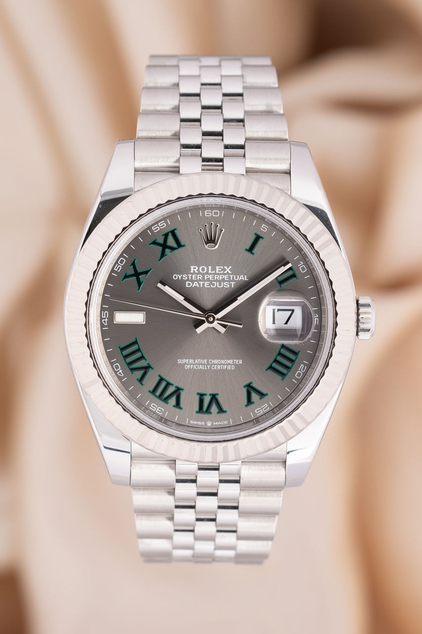Rolex Datejust 41 Wimbledon Automatik 126334 - Thumbnail