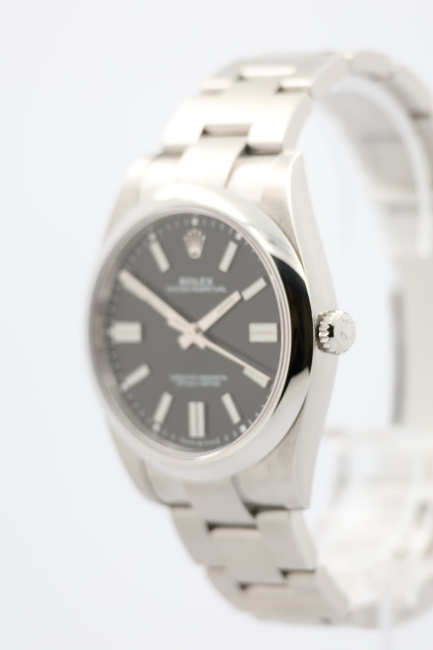 Rolex Oyster Perpetual 41mm Automatik Schwarz LC100 124300 - Detailansicht 1