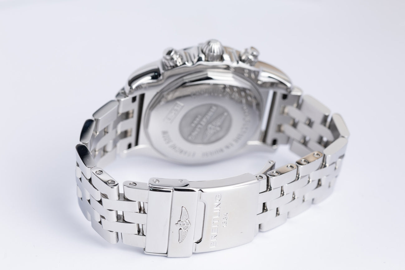 Breitling Chronomat 44mm Automatik Herrenuhr Blau AB0115 - Detailansicht 8