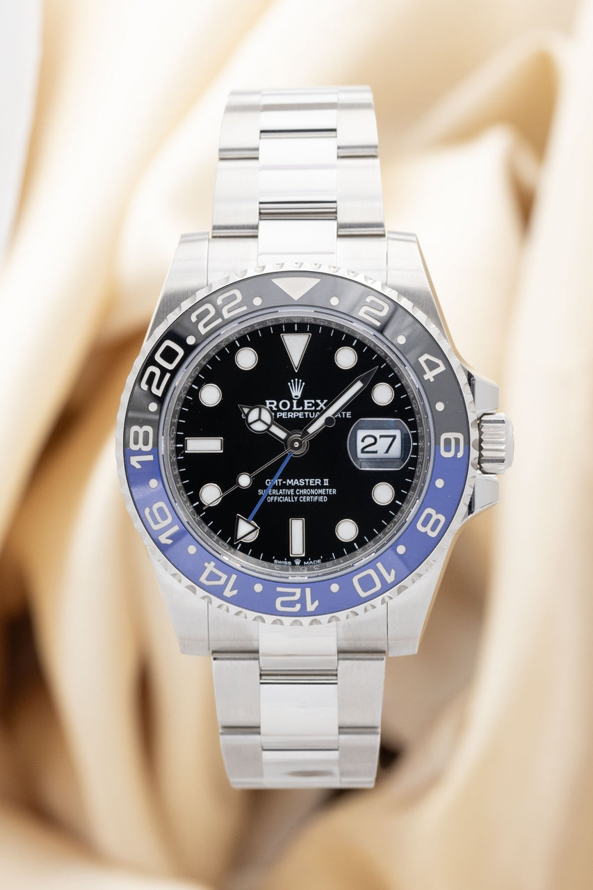 Rolex GMT-Master II 'Batman' 40mm Automatik NEU 126710BLNR - Thumbnail