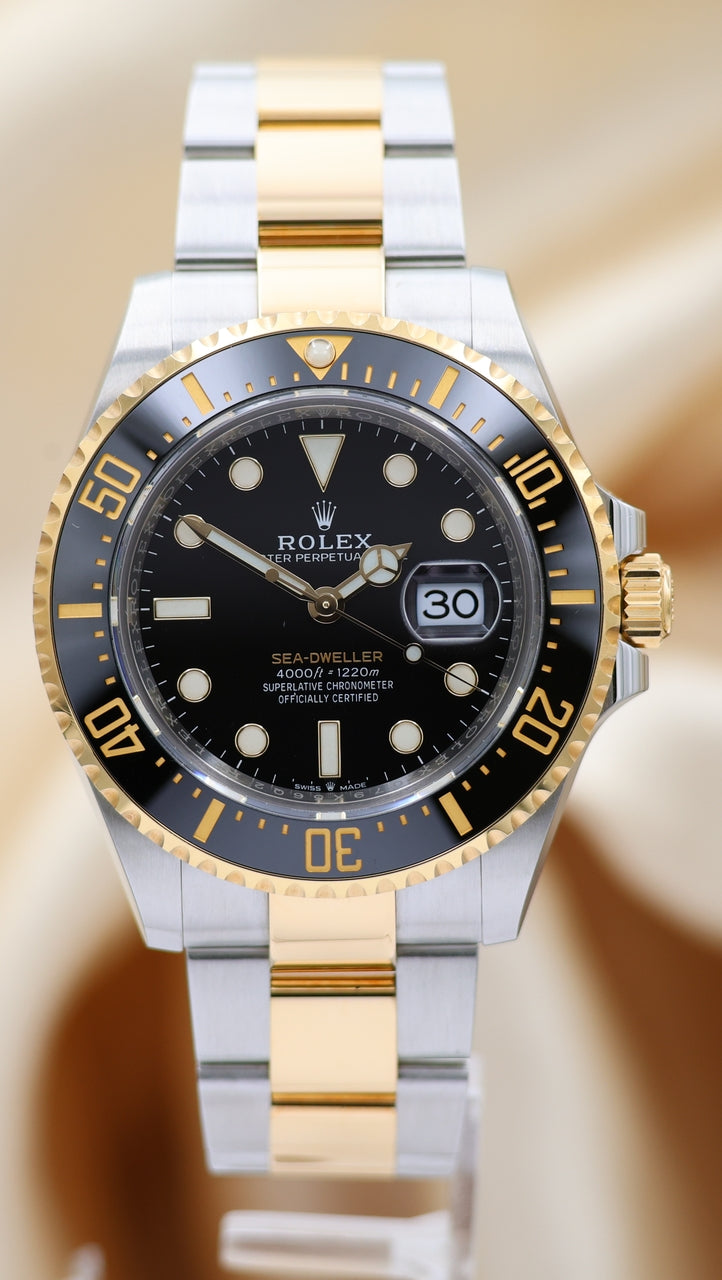 Rolex Sea-Dweller Stahl/Gold Automatik Schwarz	 126603 - Thumbnail
