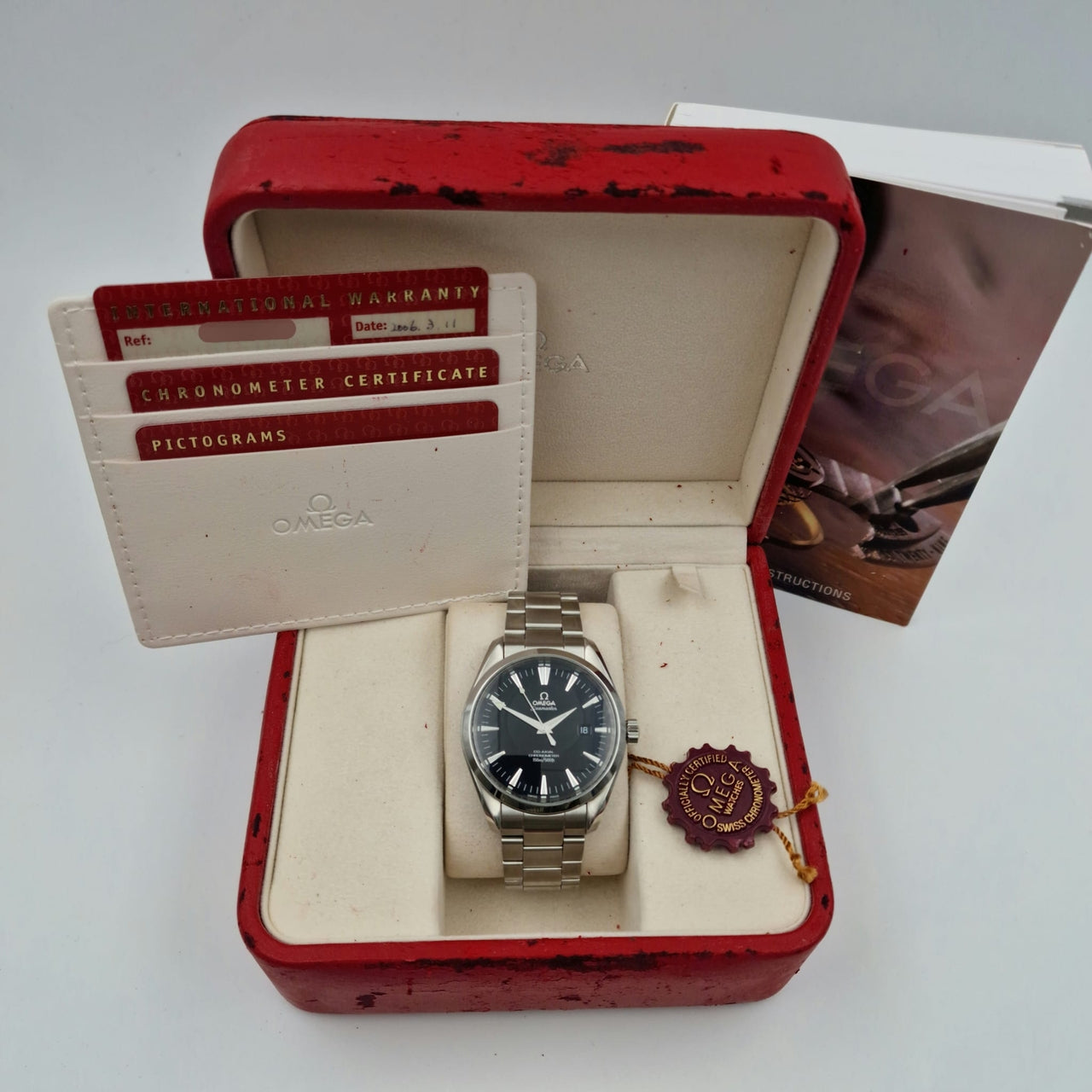 Omega Seamaster Aqua Terra 42mm Automatik  25025000 - Papiere und oder Lieferumfang