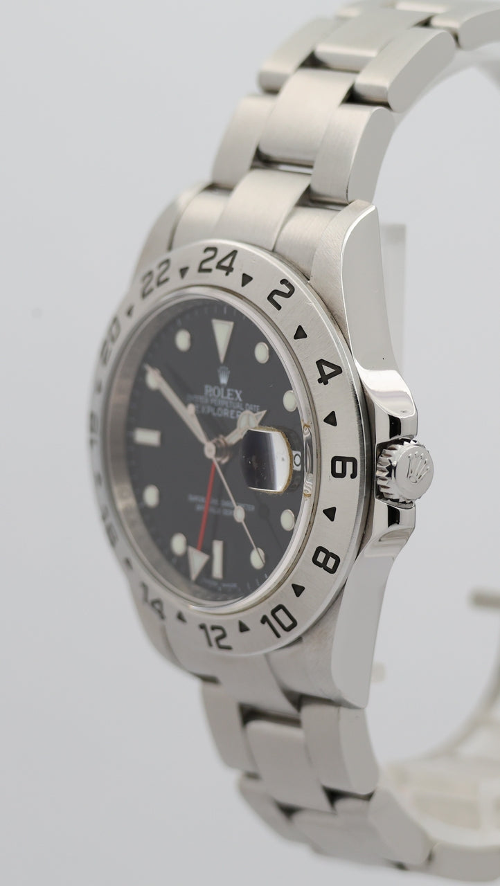Rolex Explorer II Automatik Herrenuhr Rehhaut 16570 - Detailansicht 7