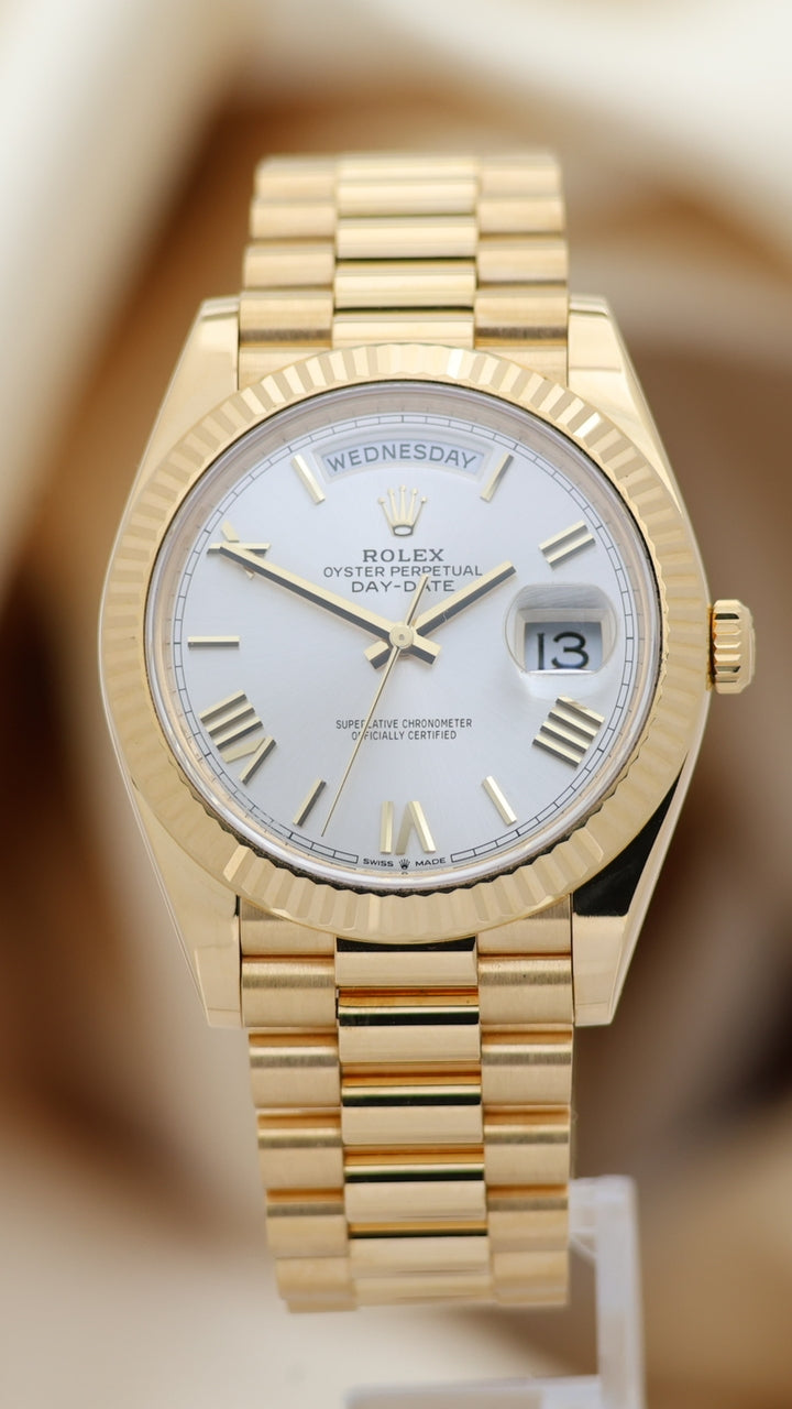 Rolex Day-Date 40 Gelbgold Automatik 228238 - Thumbnail