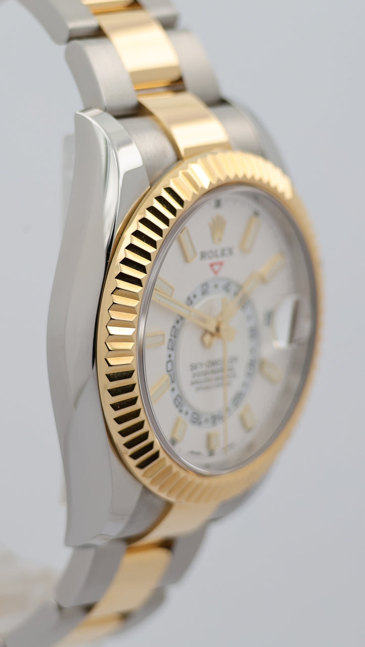 Rolex Sky-Dweller Automatik Herrenuhr Stahl/Gold 42mm 326933 - Detailansicht 8