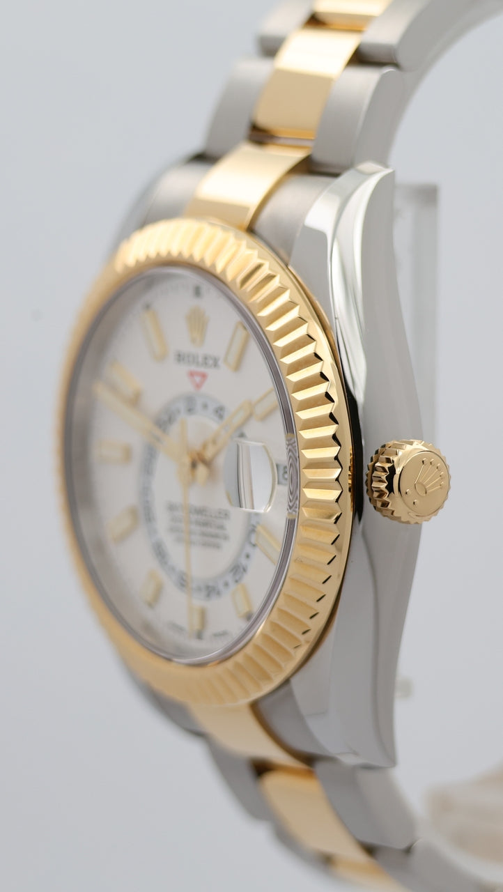 Rolex Sky-Dweller Automatik Herrenuhr Stahl/Gold 42mm 326933 - Detailansicht 7