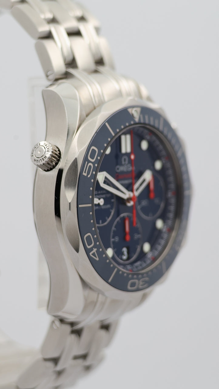 Omega Seamaster Diver 300M Automatik Herrenuhr 21230425003001 - Detail view 8