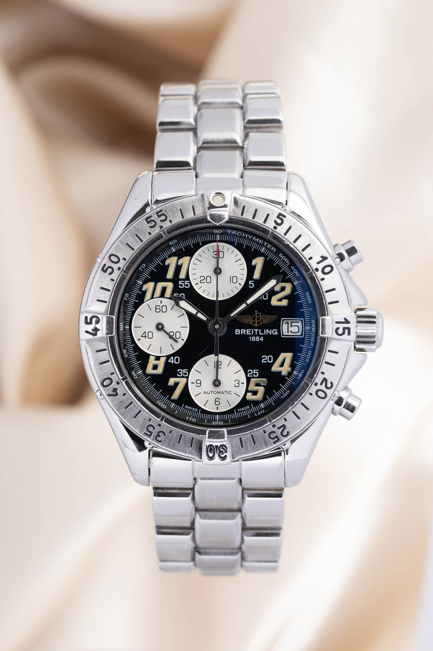 Breitling Colt Chronograph 41mm Automatik Schwarz A130351 - Thumbnail