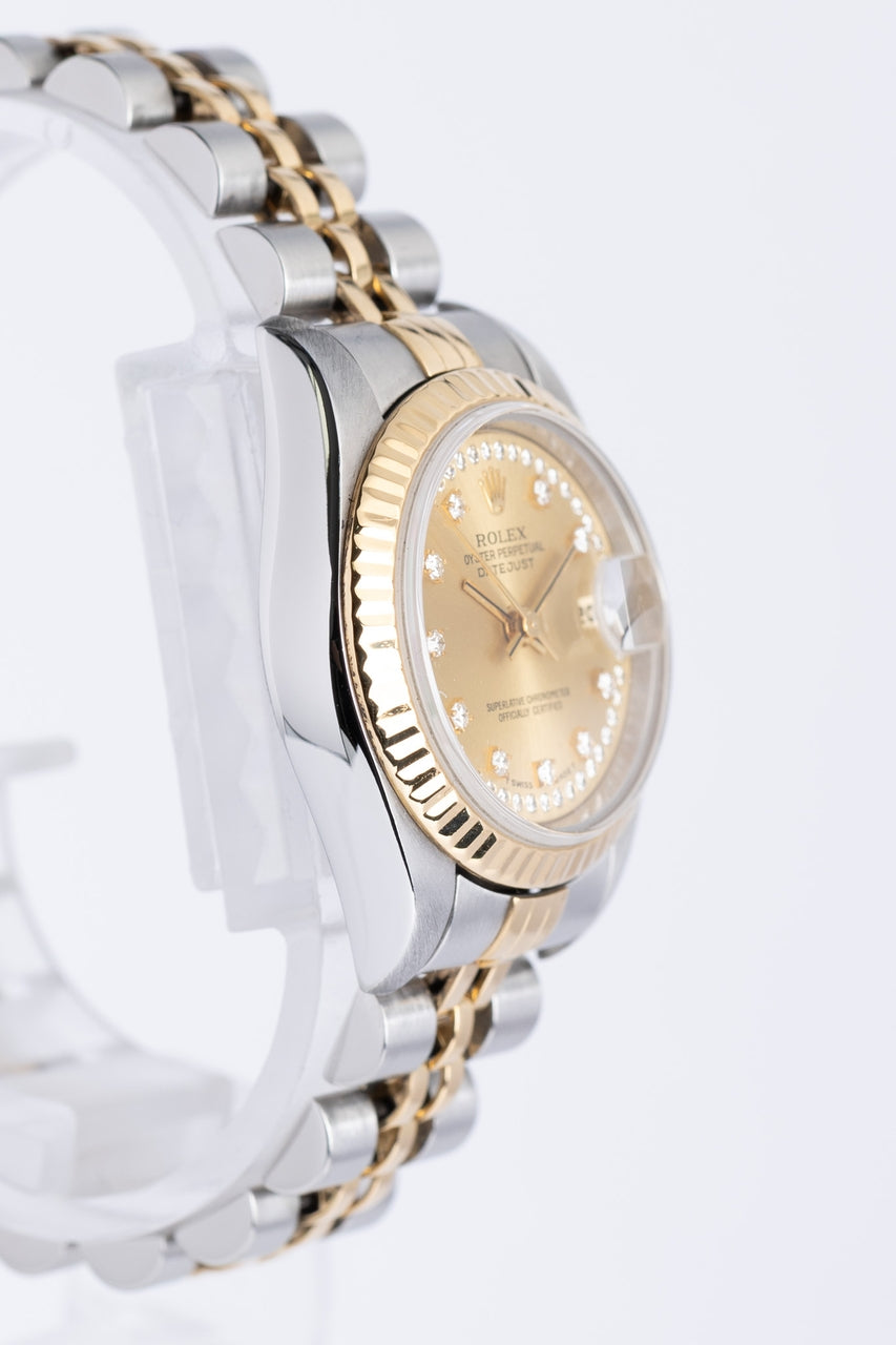 Rolex Lady-Datejust 26mm Stahl/Gold "Diamond Dial" Automatik 69173 - Detailansicht 2