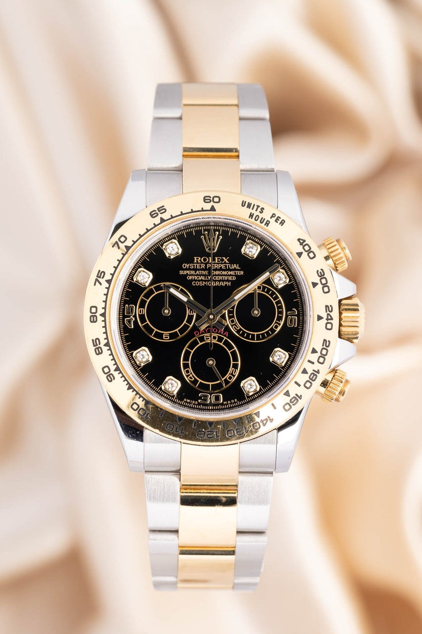 Rolex Daytona 40mm Automatik Herrenuhr Diamant Blatt 116503 - Thumbnail
