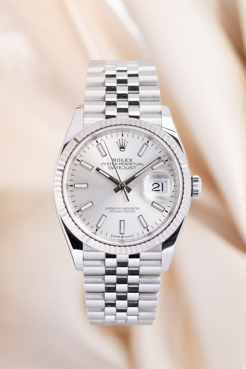 Rolex Datejust 36 Automatik Herrenuhr  126234 - Thumbnail