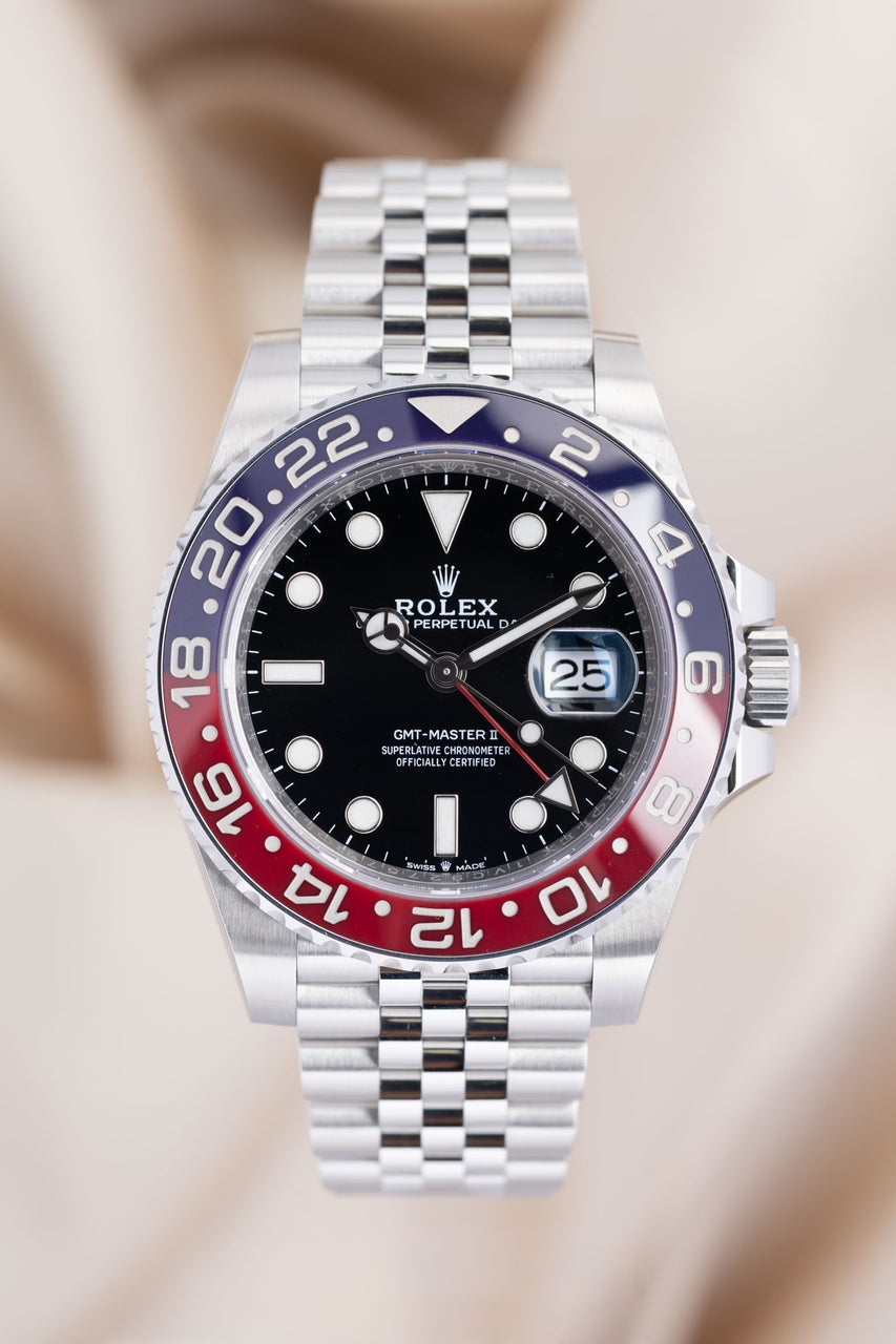 Rolex GMT-Master II „Pepsi“ Automatik Herrenuhr LC100 126710BLRO - Thumbnail