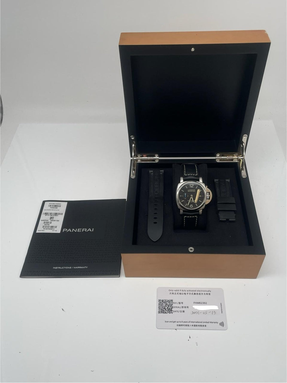 Panerai Luminor Marina 1950 3Days 42mm Automatik PAM02392 - Papers and documentation