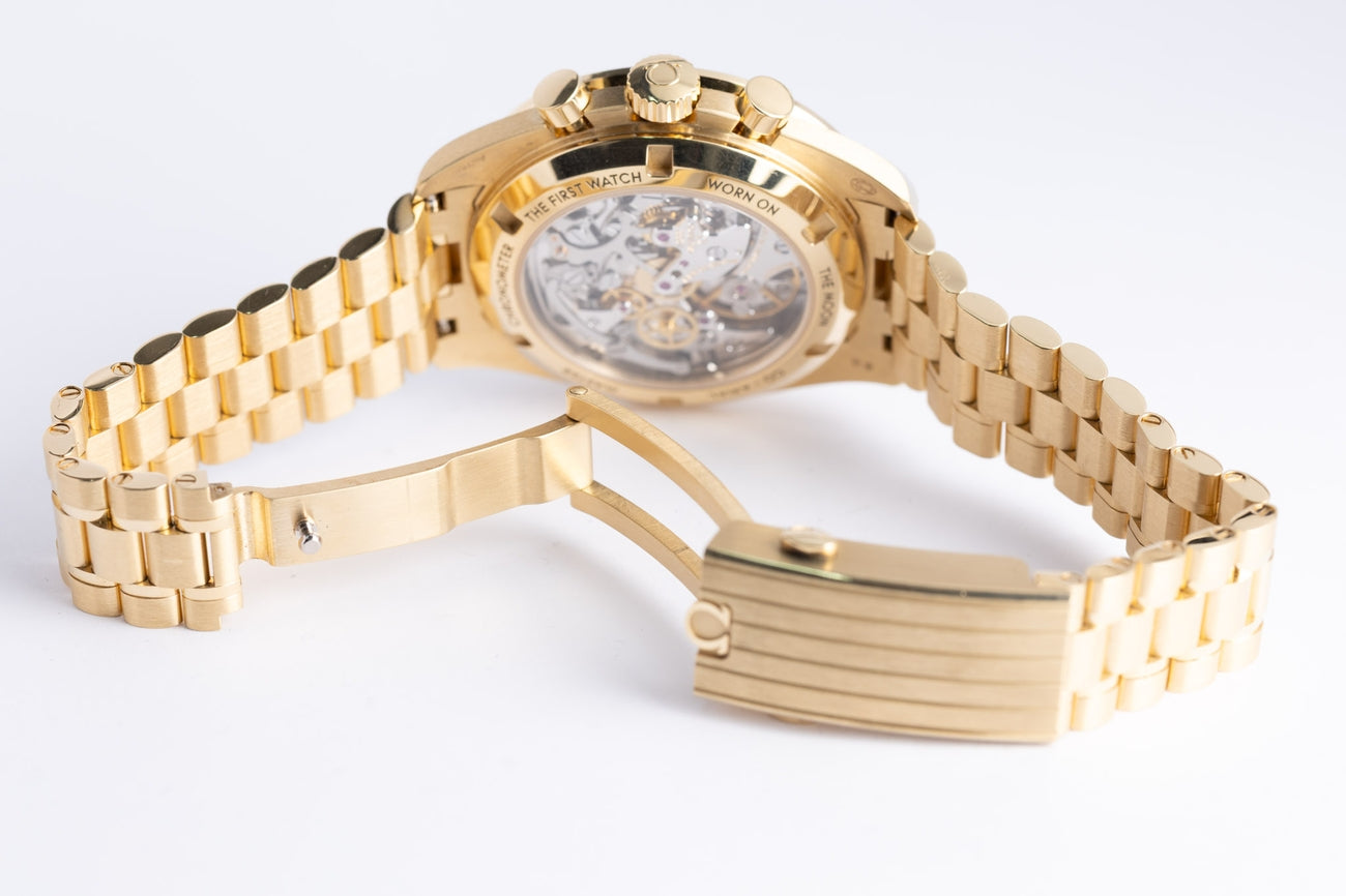 Omega Speedmaster 18K Moonshine Gold Handaufzug 31030425001001 - Detailansicht 8