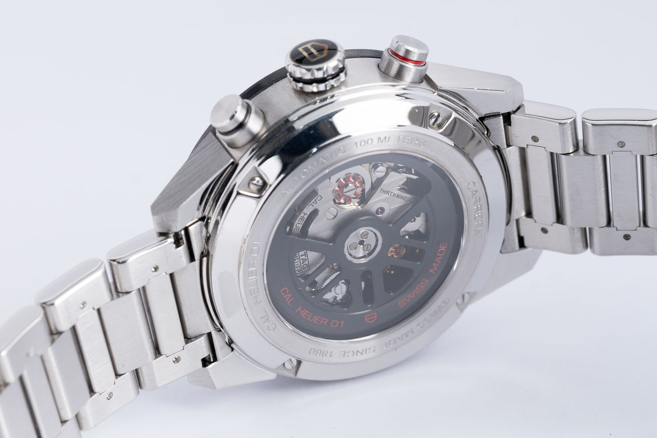 Tag Heuer Carrera Calibre HEUER 01 Skeleton 43mm CAR201V - Detailansicht 9