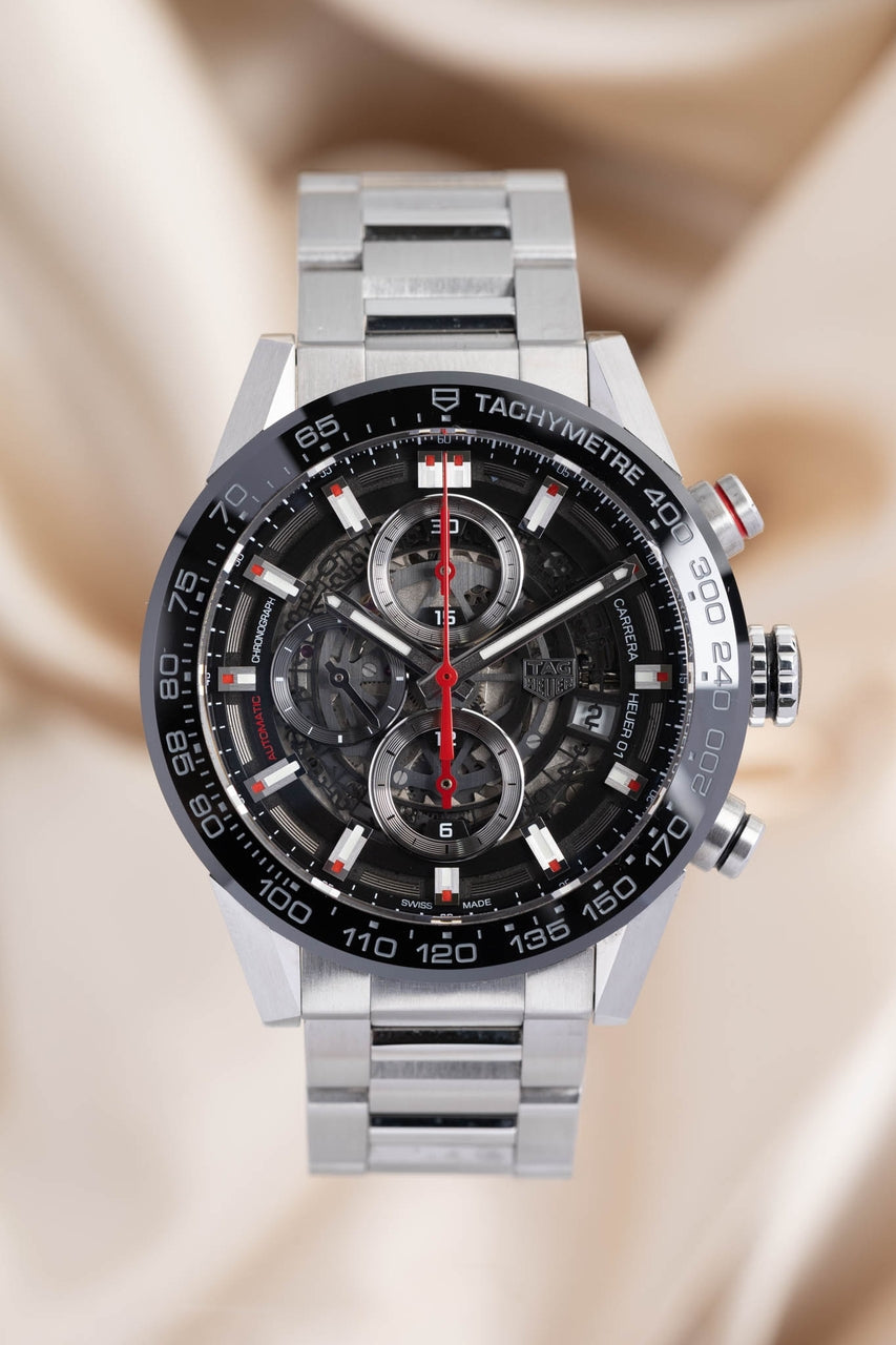 Tag Heuer Carrera Calibre HEUER 01 Skeleton 43mm CAR201V - Thumbnail