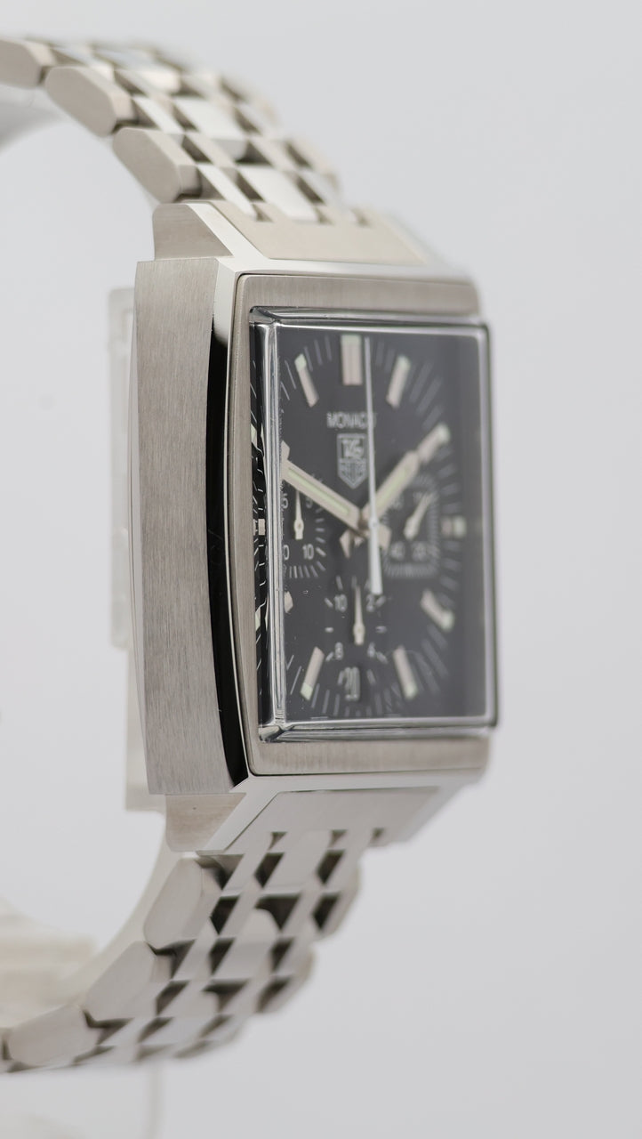 Tag Heuer Monaco Chronograph Automatik Herrenuhr CW2111 - Detail view 8