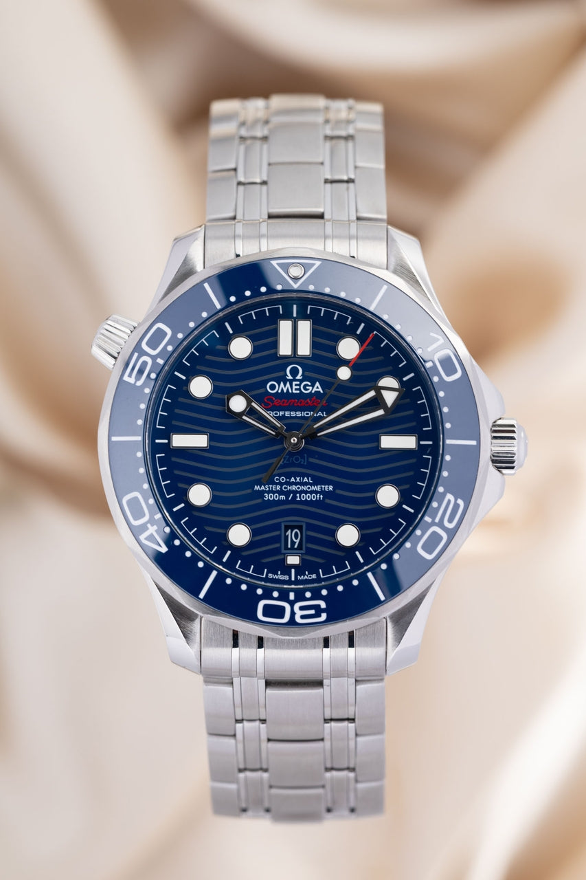 Omega Seamaster Diver 300M Automatik Blau 21030422003001 - Thumbnail