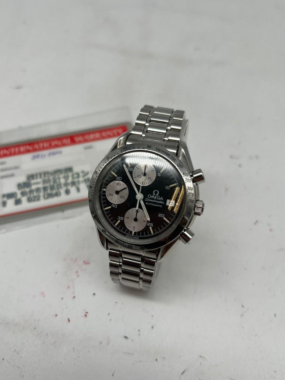 Omega  Speedmaster Date Automatik 39mm 35110000 - Papiere und oder Lieferumfang