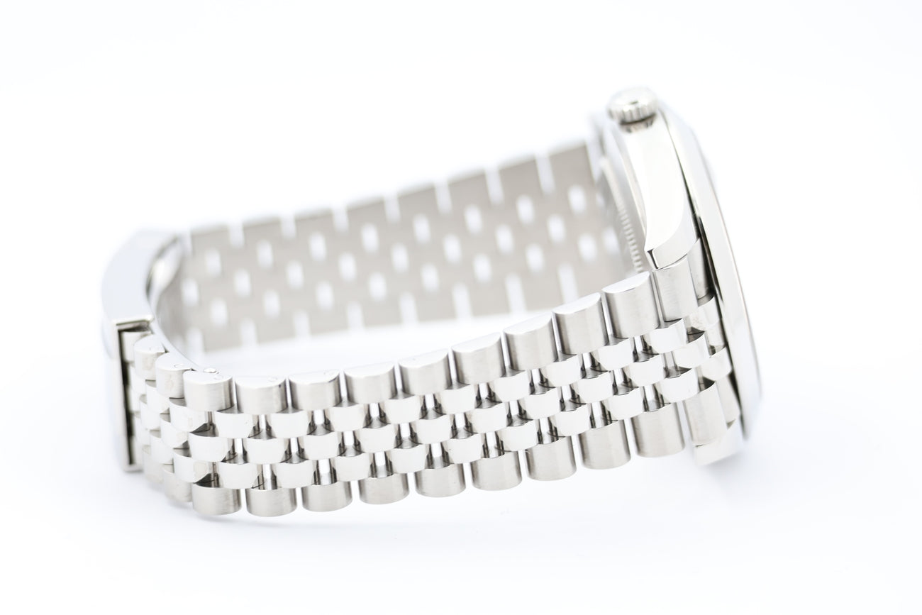 Rolex Datejust 41mm Automatik Herrenuhr Grau Jubilee 126300 - Detailansicht 6