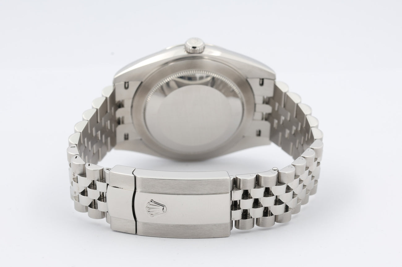 Rolex Datejust 41mm Automatik Herrenuhr Grau Jubilee 126300 - Detailansicht 7