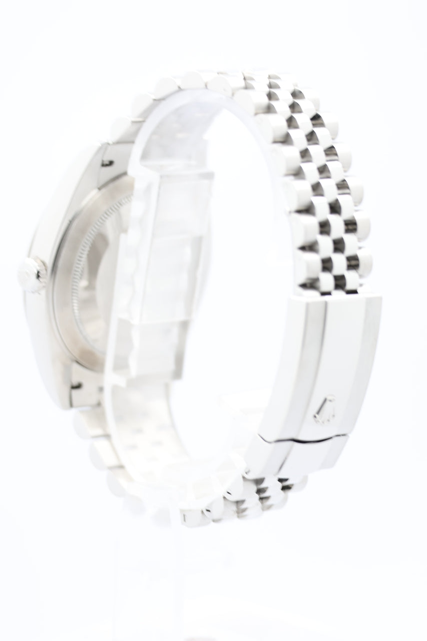 Rolex Datejust 41mm Automatik Herrenuhr Grau Jubilee 126300 - Detailansicht 3