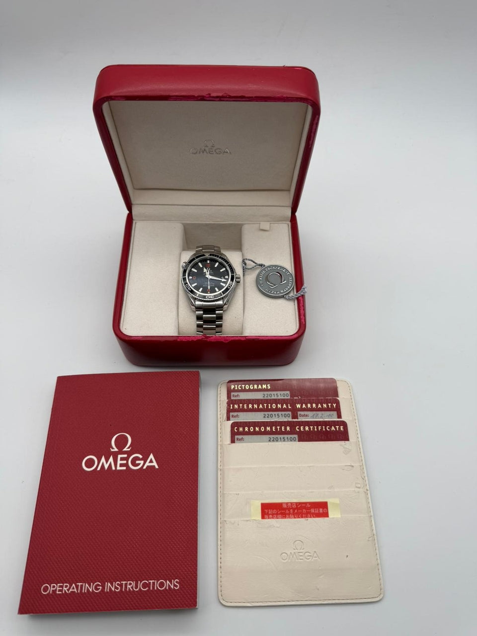 Omega Seamaster Planet Ocean Automatik Herrenuhr 22015100 - Papers and documentation