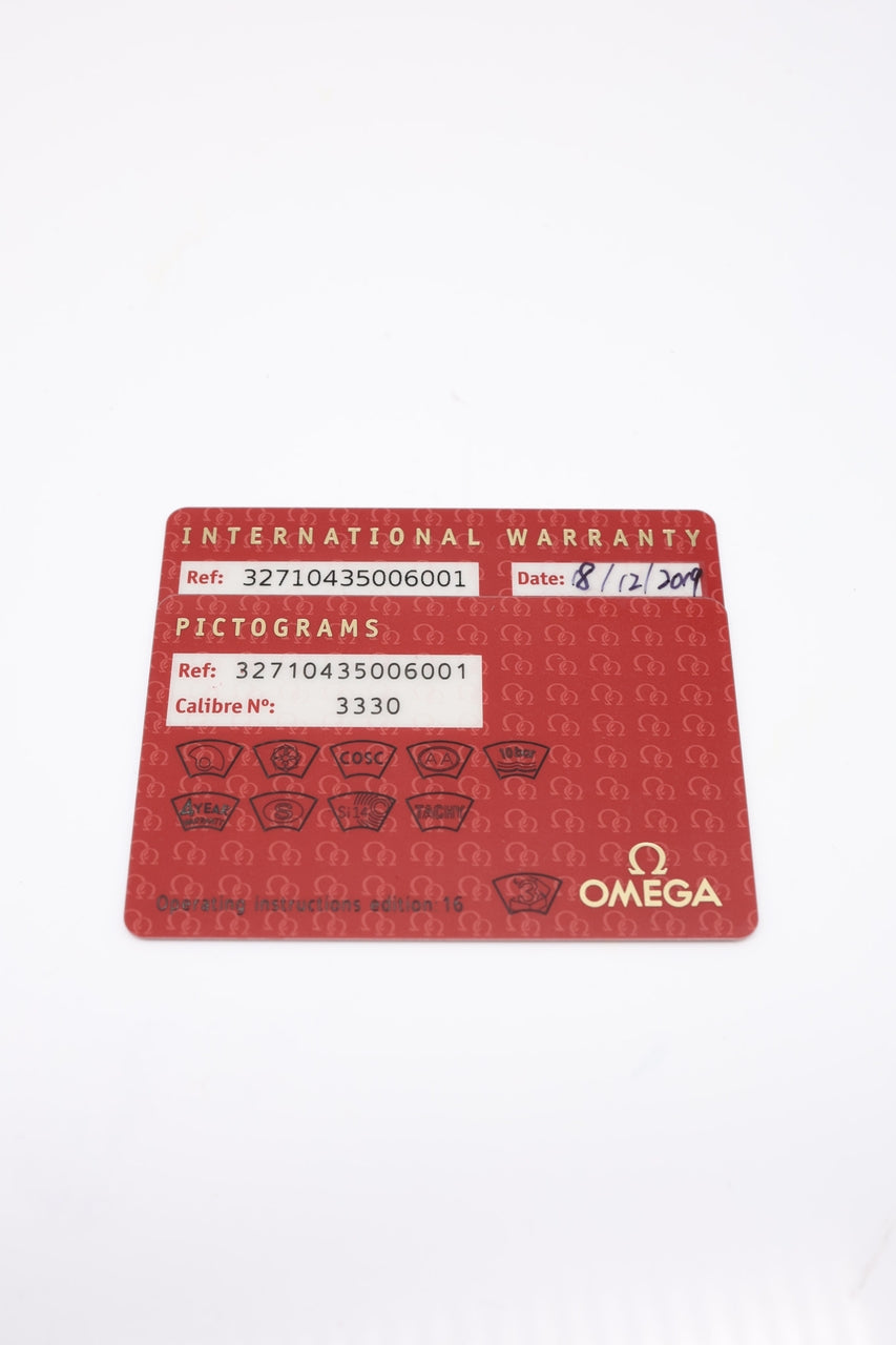 Omega Speedmaster Mark II 42mm Automatik 32710435006001 - Papiere und oder Lieferumfang