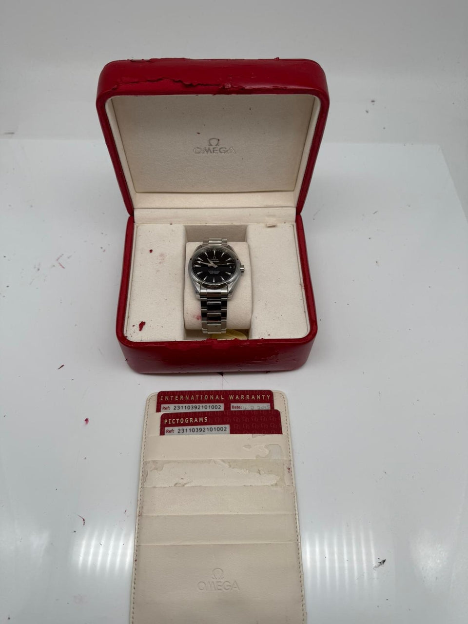 Omega Seamaster Aqua Terra 39mm Automatik  23110392101002 - Papers and documentation