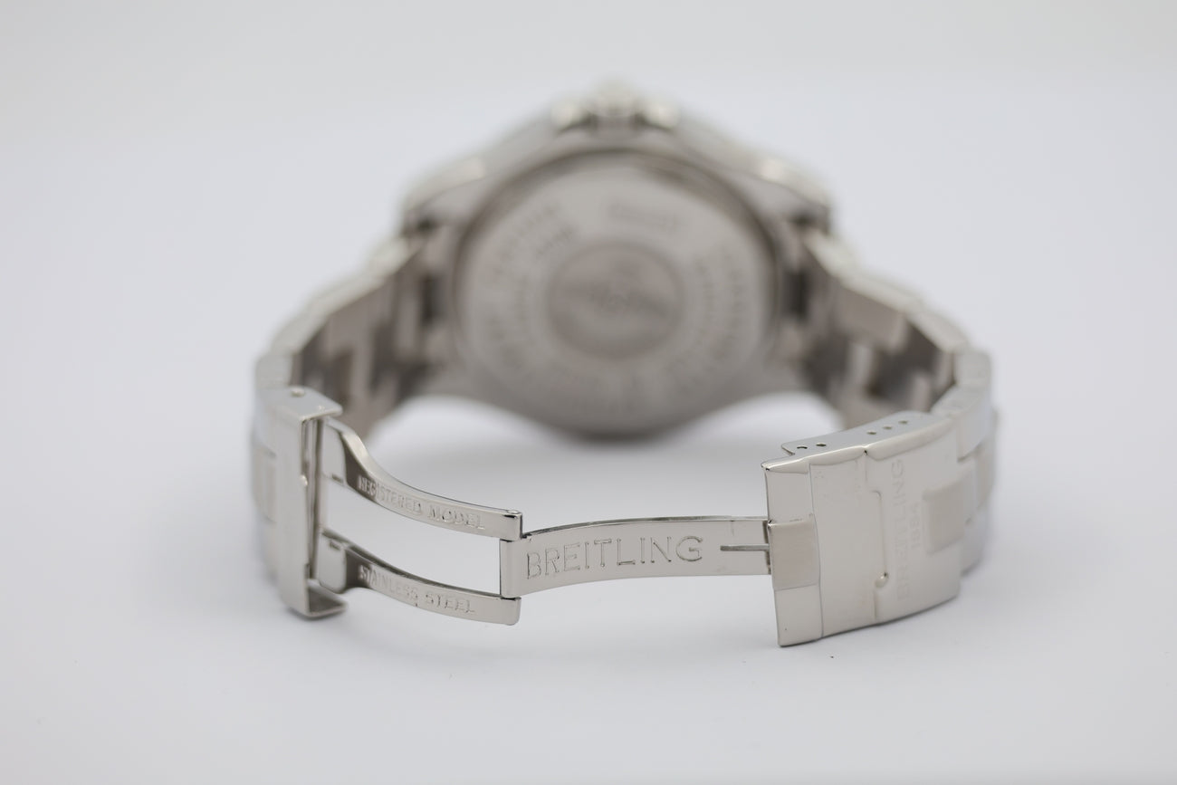 Breitling Colt GMT Automatik Herrenuhr Blau A32350 - Detailansicht 6