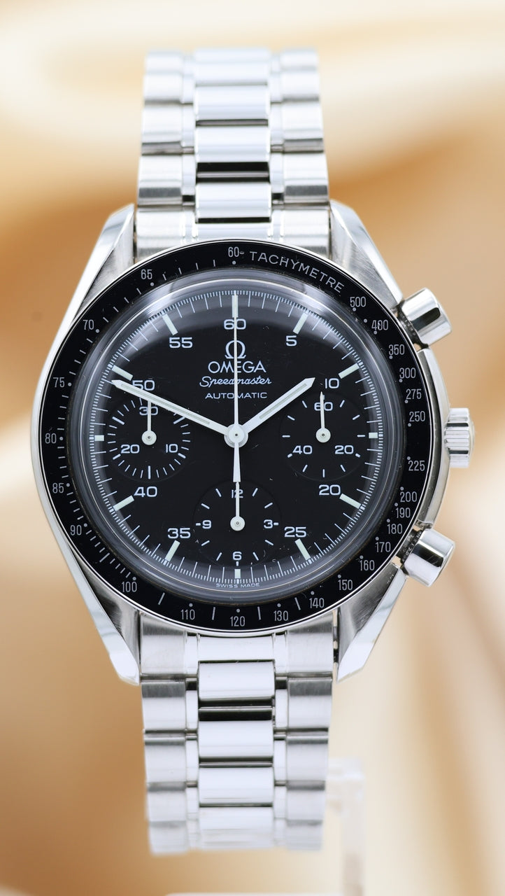 Omega Speedmaster Reduced 39mm Automatik 35105000 - Thumbnail
