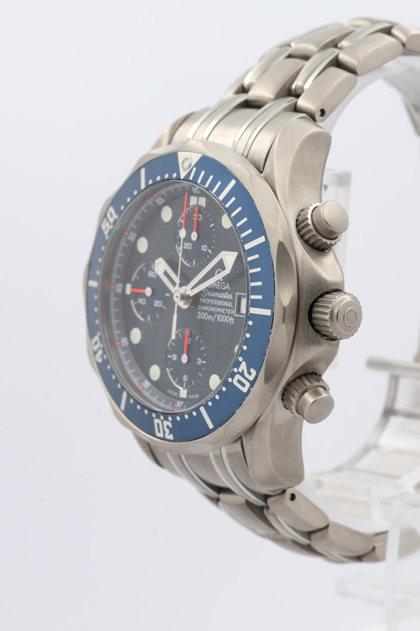Omega Seamaster Diver 300 41,5mm Automatik Herrenuhr Titan 22988000 - Detailansicht 2