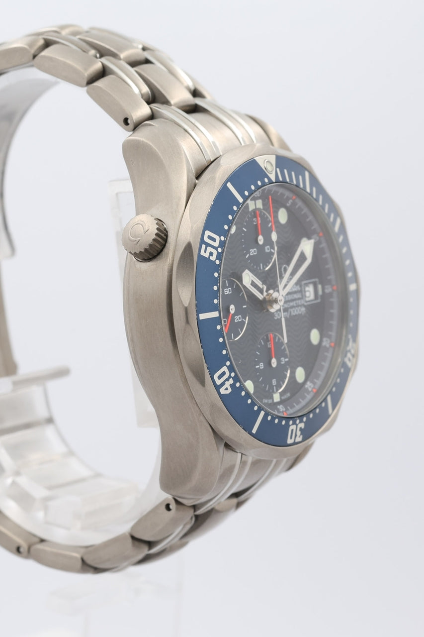 Omega Seamaster Diver 300 41,5mm Automatik Herrenuhr Titan 22988000 - Detailansicht 1