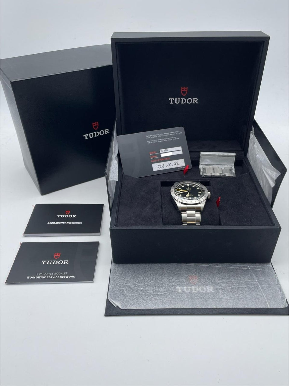 Tudor Black Bay Pro 39mm Automatik 79470 - Papers and documentation
