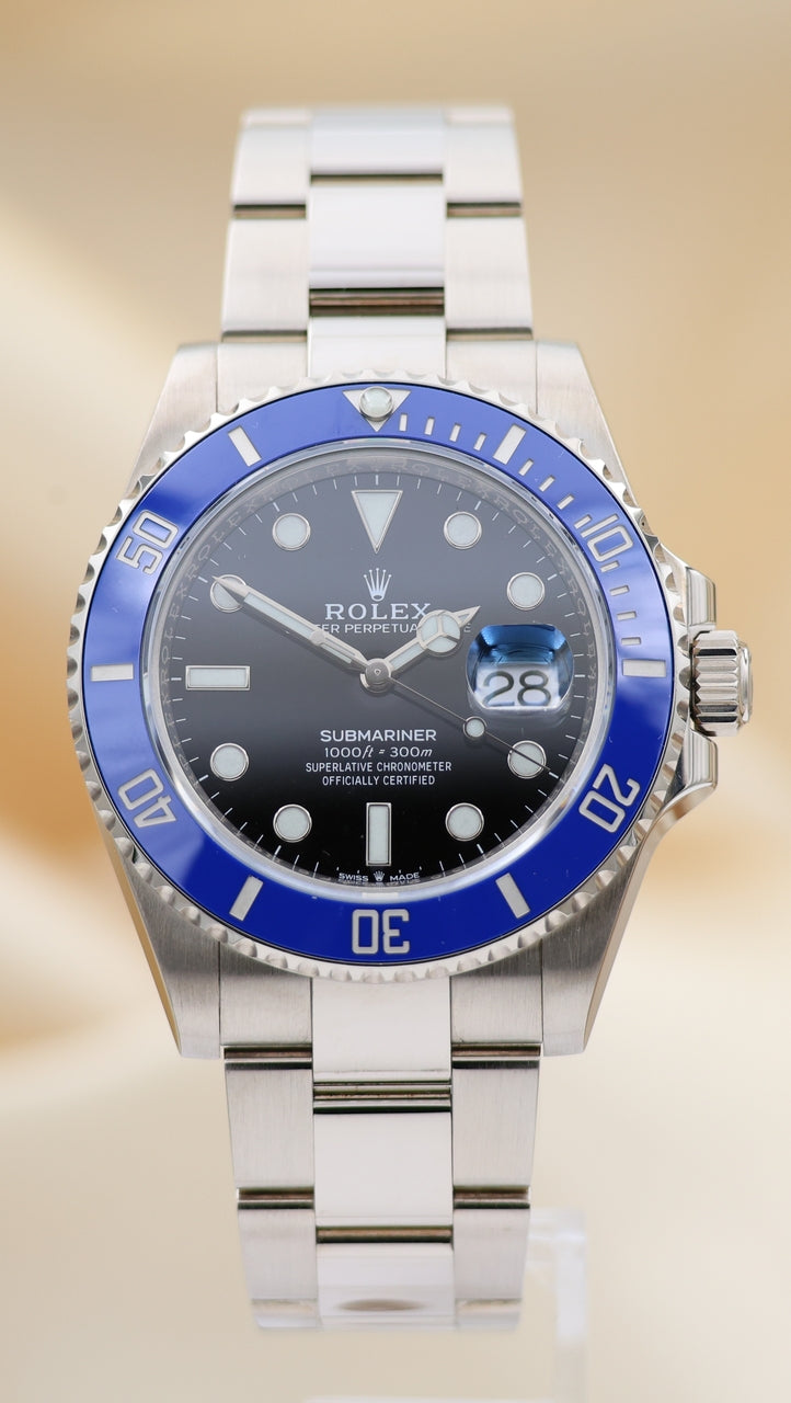 Rolex Submariner Date Automatik Herrenuhr Weißgold 41mm 126619LB - Main product image