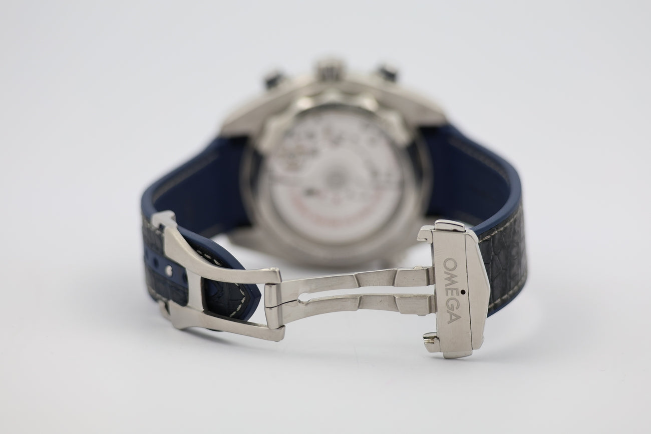 Omega Seamaster Planet Ocean Chronograph 45,5mm Blau 21533465103001 - Detailansicht 6