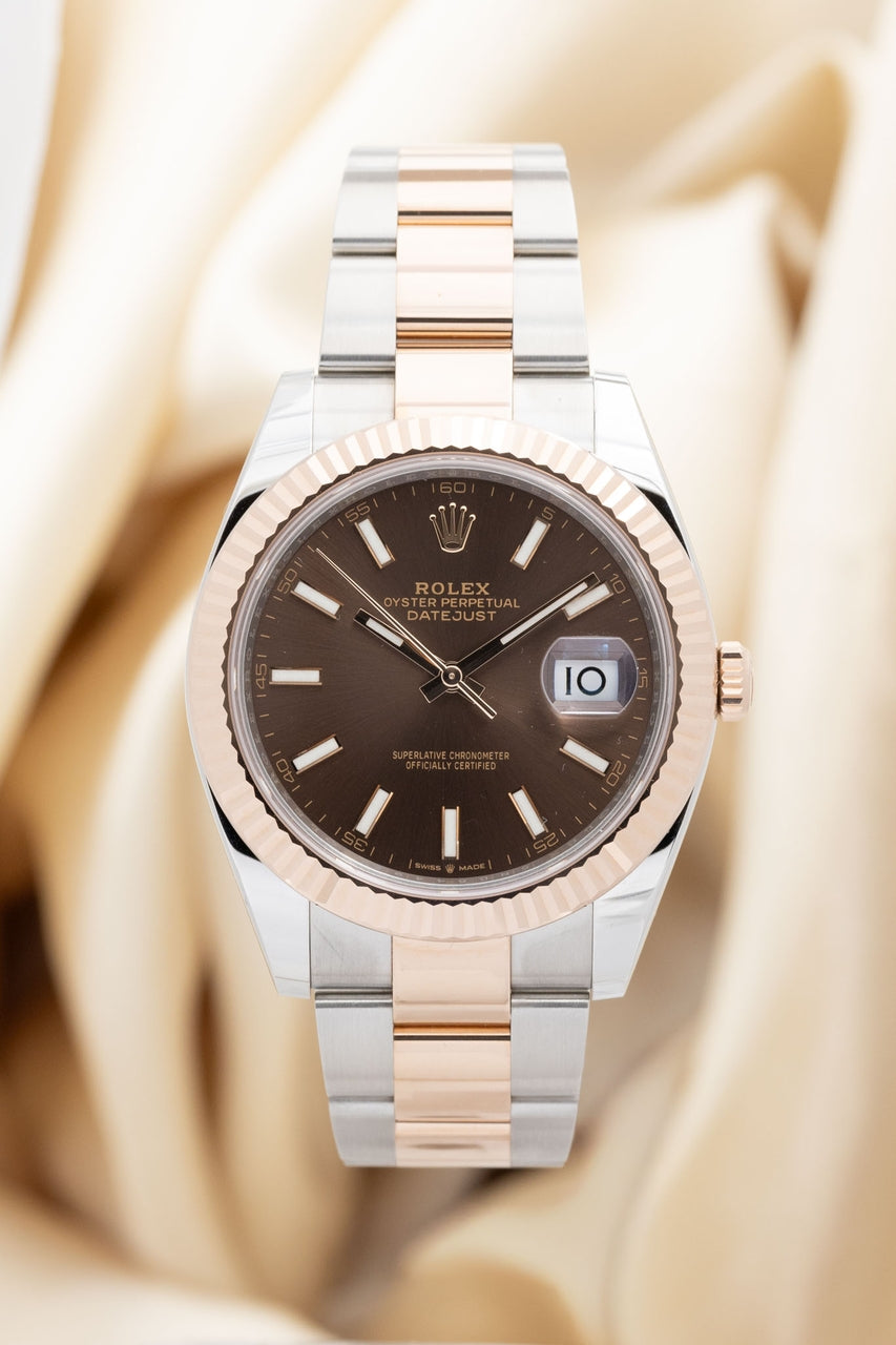 Rolex Datejust 'Chocolate Dial' 41 Automatik NEU 126331 - Thumbnail